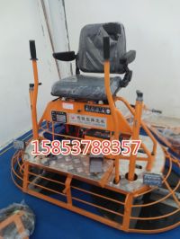 座駕式路面磨光機(jī) 混凝土路面收光機(jī)汽油 雙圓盤抹平機(jī) (13)