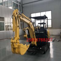 22型小型挖掘機 微型挖掘機 挖土機 挖溝機 (30)