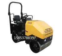 全液壓座駕壓路機回填土壓實機駕駛型壓土機 (2)