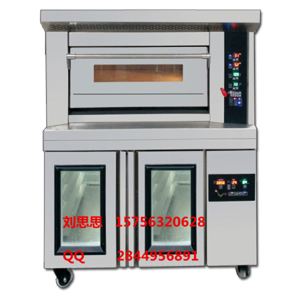 两层两盘烤箱加10盘发酵箱 SM-901C+10型_副本