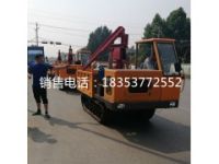 能吊1噸載貨能力強的履帶隨車吊的性能跟配置