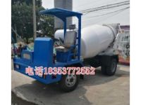 單缸小型四不像自卸車加裝自備吊四不像罐車