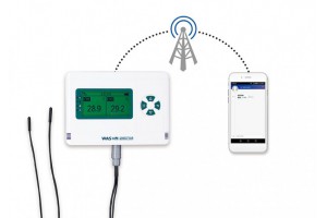 微松冷链GSM系列短信报警双温度记录仪
