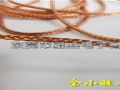 低价供应铜编制带 导电铜编织线 电子线材铜编织带