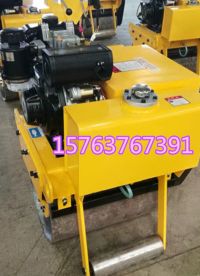 柴油雙輪子軋道機 倆輪式震動碾 輕型壓土機強勁壓實力