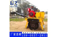 溝井邊緣壓實小型手扶式單輪壓路機 小型壓路機濟寧廠家