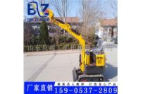 蔬菜大棚除草施肥用的小挖機(jī) 下水道清淤挖溝機(jī)圖片