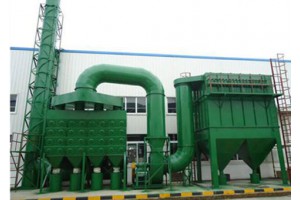 电炉水泥厂用低压大型分室脉冲喷吹布袋除尘器