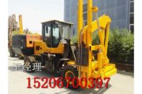 恒旺空壓機(jī)一體公路護(hù)欄打樁機(jī)  多功能護(hù)欄打樁機(jī)廠家直銷