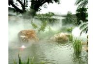 重庆花园小区喷雾降温造景系统,喷雾降温造景系统-重庆维驹环保
