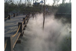 重庆公园雾效造景人造雾造景喷雾降温造景-重庆维驹环保