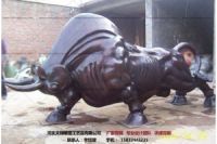 華爾街牛制作-銅牛定做-文祿