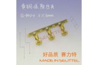 大耳扒端子 6*30mm引線保險絲座端子 黃銅耳扒端子