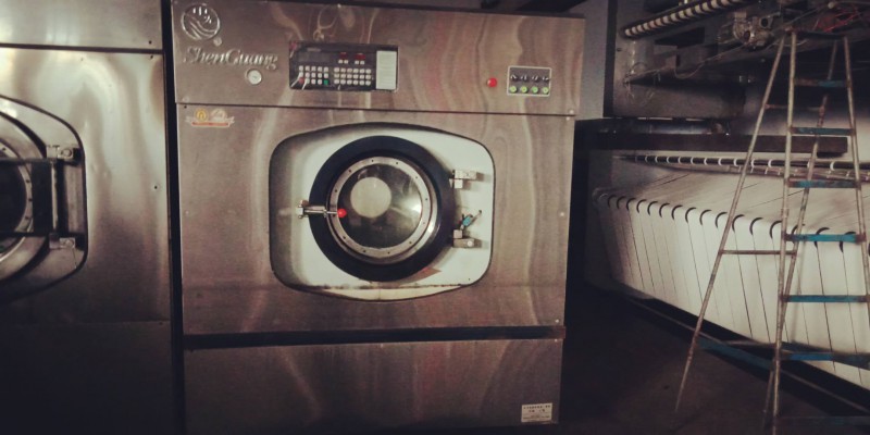 安阳二手电加热烫平机低价转让洗衣厂二手水洗机多少钱