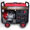 库兹品牌250A三相电启动汽油发电电焊机