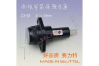 R3-18保險(xiǎn)絲座 10x38mm大電流保險(xiǎn)絲座 電木主體