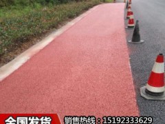 江苏无锡彩色防滑路面沥青路面翻新重获凹凸纹理