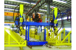 呼和浩特耀强钢结构埋弧焊接机生产厂家H型钢龙门焊设备