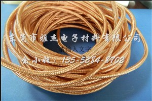 镀锡铜编织网，金属伸缩编织网管结构