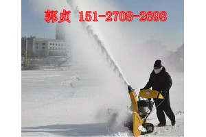 喜讯！冀虹小型扫雪机厂家【中标】自走式扫雪除雪机