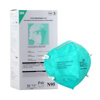 3M9132医用口罩N95防雾霾流感病菌病毒成人防护口罩