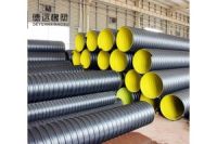 首都新機(jī)場排水設(shè)施建設(shè)鋼帶聚乙烯波紋管HDPE管道