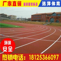 四川广元预制型塑胶跑道报价|塑胶跑道施工厂家