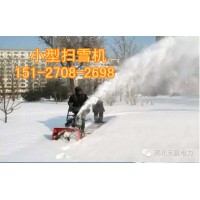 城市广场小型扫雪机【环保无噪音】自走式街道扫雪机