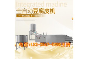 大型豆腐皮机器 商用小作坊豆腐皮机 简单操作干豆腐机