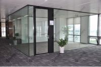 朝阳区十八里店安装钢化玻璃隔断 办公室玻璃隔断设计