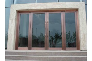朝阳区定做钢化玻璃门 玻璃门安装施工工艺