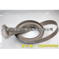 不锈钢编织屏蔽网套,高铁线束专用编织网管种类