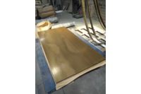 H62国标超宽超长黄铜板 H65光面黄铜板