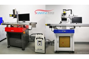 深圳CCD包装袋激光镭射雕刻机厂家自动化打标