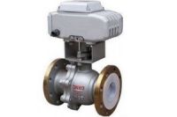 Q941F46電動(dòng)襯氟球閥