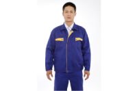 加油站防靜電工作裝快遞員工裝制服團體設(shè)計定做外賣工服套裝
