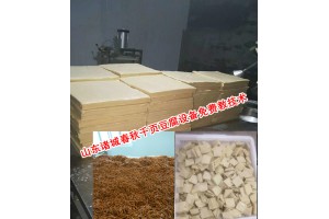 从原料、配方、制作过程、成品生产介绍千叶豆腐设备及制作工艺