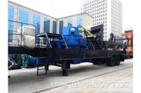 邊走邊生產(chǎn)，移動(dòng)制砂機(jī)現(xiàn)場作業(yè)引圍觀Z75