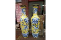 供应陶瓷大花瓶 规格齐全陶瓷花瓶 全手工制作陶瓷