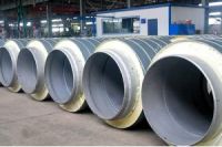 蒸汽保溫管道用螺旋管鋼套鋼 鋼套鋼外壁防腐3pe