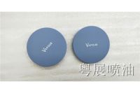 深圳橡膠漆噴涂廠家粵展,供應(yīng)ABS料圓形粉盒噴橡膠油