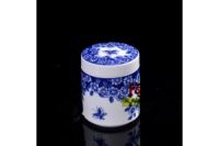 景德镇陶瓷包装罐厂家供应 1斤陶瓷蜂蜜包装罐