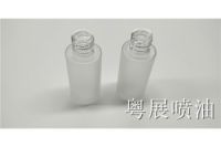 橡膠油噴油廠家粵展-60ML透明瓶噴油加工