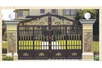 天津鋁藝廠家定做鋁藝大門(mén)庭院門(mén)