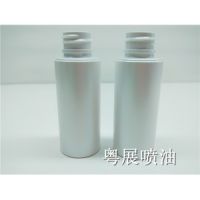 惠州化妝品噴油加工 白色圓瓶噴磨砂油加工 粵展噴油