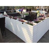 河南PVC塑木花箱，河南戶外PVC種植花箱，河南塑木花箱