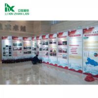 八棱柱畫展展示 書畫展示板 八棱柱展板制作 八棱柱展板展架