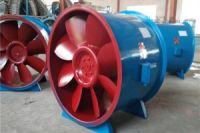 SJG包復式低噪斜流風機耐磨損抗腐蝕