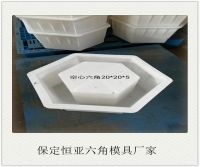 水泥六角塑料模具
