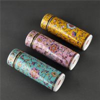 琺瑯彩雙層保溫杯